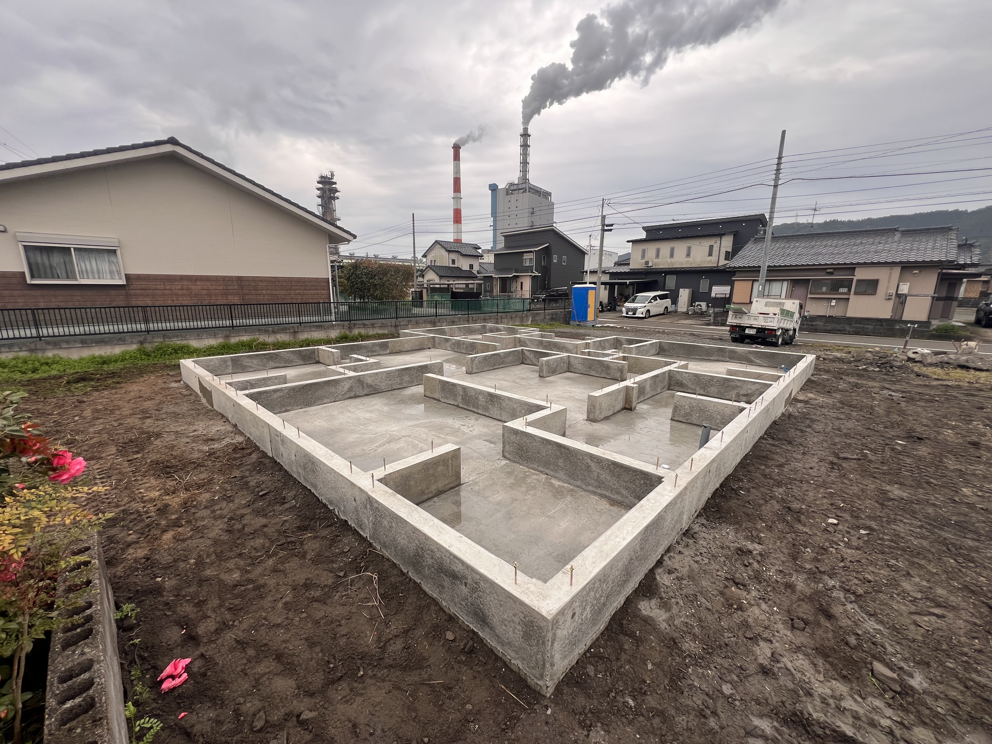 薩摩川内市基礎工事施工事例